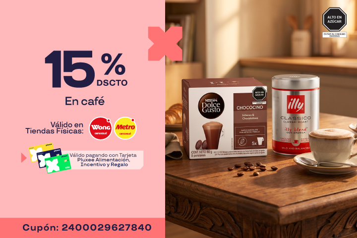 15% EN CAFÉ
